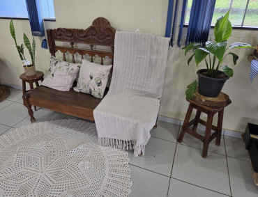 Foto 6: CRAS promove café da manhã especial em comemoração ao Dia do Idoso