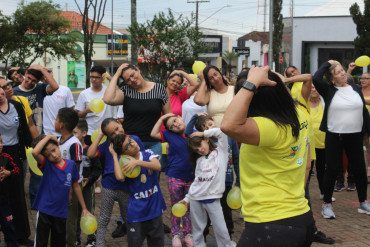 Foto 77: Setembro Amarelo: Secretaria de Saúde, por meio do CAPS I de Quatá, promove ação pela valorização da vida