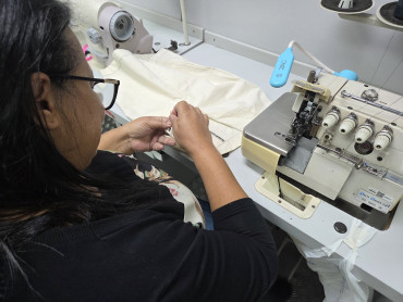 Foto 29: Quatá recebe Unidade Móvel de Confecção Industrial do SENAI