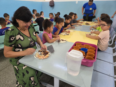 Foto 75: Semana da Criança tem cardápio especial e churrasco nas Escolas e Creches municipais de Quatá
