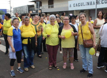 Foto 73: Setembro Amarelo: Secretaria de Saúde, por meio do CAPS I de Quatá, promove ação pela valorização da vida