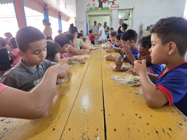 Foto 92: Semana da Criança tem cardápio especial e churrasco nas Escolas e Creches municipais de Quatá