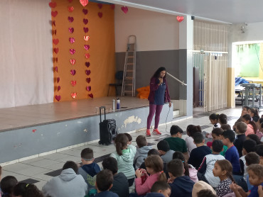 Foto 41: Ação educativa em combate e Dengue e o Escorpião