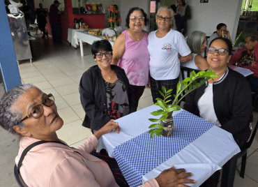 Foto 34: CRAS promove café da manhã especial em comemoração ao Dia do Idoso