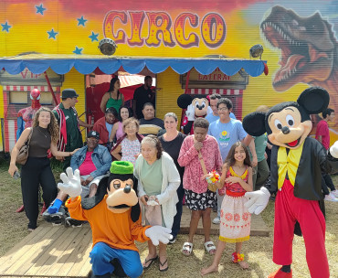 Foto 39: Ação cultural proporciona entretenimento no Circo para usuários de serviços municipais de Quatá