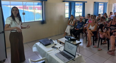 Foto 1: Segunda reunião de gestantes de 2026