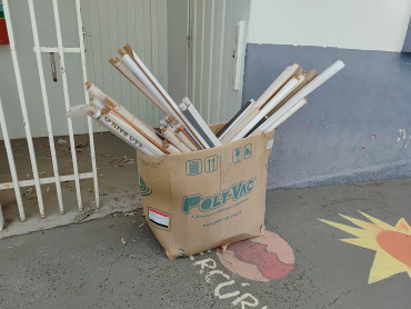 Foto 68: Preparativos para volta às aulas 