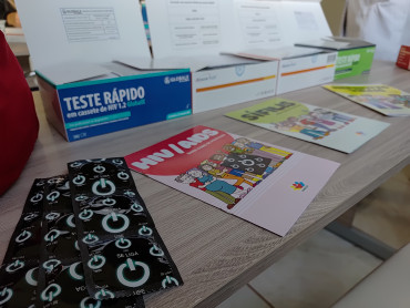 Foto 3: Saúde realiza testes rápidos em Funcionários da Granja Ueyama