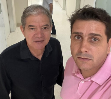 Foto 6: Prefeito Marcio e Vice Elton cumprem agenda no Hospital de Esperança em Presidente Prudente