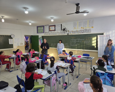 Foto 50: Volta às aulas marca início do segundo semestre nas Escolas Municipais de Quatá