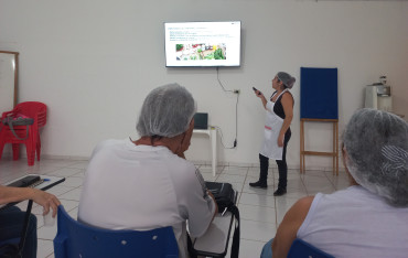 Foto 15: Práticas de preparo e combate ao esperdício de alimentos são temas do Curso do Cozinhalimento