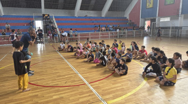 Foto 61: Colônia de Férias 2026 reúne mais de 580 participações em dois dias de muita diversão em Quatá