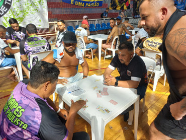 Foto 38: Quatá sedia primeira etapa do 6º Campeonato Estadual de Truco