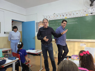 Foto 46: Volta às aulas marca início do segundo semestre nas Escolas Municipais de Quatá