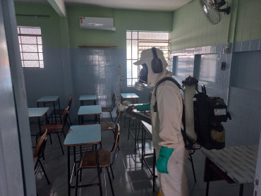 Foto 94: Preparativos para volta às aulas 