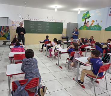 Foto 56: Volta às aulas marca início do segundo semestre nas Escolas Municipais de Quatá