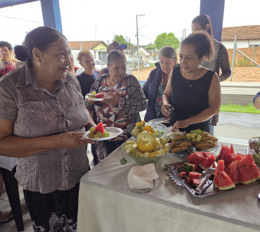 Foto 54: CRAS promove café da manhã especial em comemoração ao Dia do Idoso