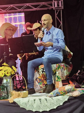 Foto 26: Projeto Som do Sertão reuniu público em noite de valorização da música raiz em Quatá
