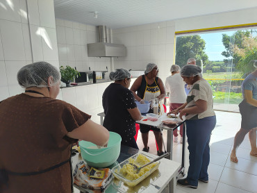 Foto 46: Práticas de preparo e combate ao esperdício de alimentos são temas do Curso do Cozinhalimento