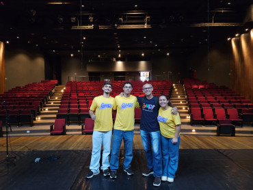 Foto 3: Guri de Quatá participa do encontro em Marília com cerca de 400 coralistas