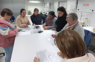 Foto 5: Quatá recebe Unidade Móvel de Confecção Industrial do SENAI
