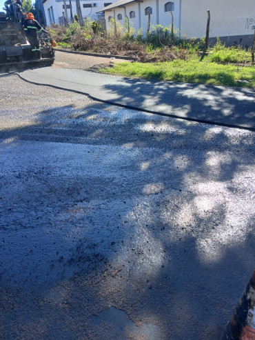 Foto 1: Prefeitura de Quatá inicia recape na cidade