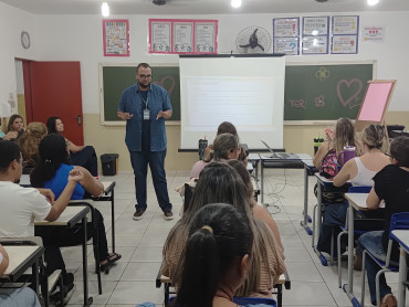 Notícia Educação promove formação para os Professores, Coordenadores e Diretores