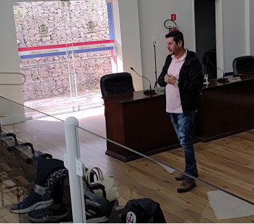 Foto 1: Agentes Comunitários de Saúde participam de palestra