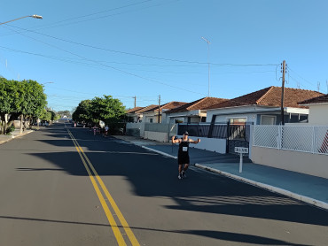 Foto 40: Treinão In9ve reúne participantes em atividade esportiva em Quatá