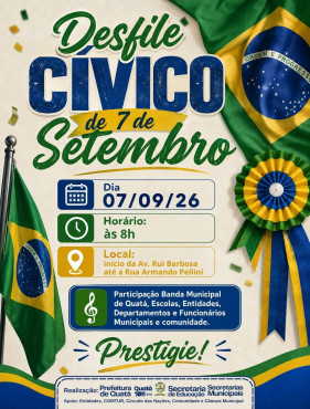 Foto 1: Desfile Cívico de 7 de Setembro