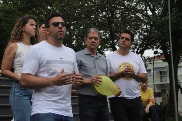 Foto 60: Setembro Amarelo: Secretaria de Saúde, por meio do CAPS I de Quatá, promove ação pela valorização da vida