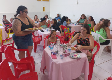 Foto 36: Bingo da Roça marca atividade em comemoração ao Dia Internacional da Mulher em Quatá