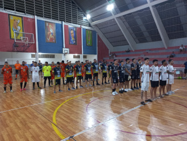 Foto 20: Cerimônia de abertura do Campeonato Municipal de Futsal Livre