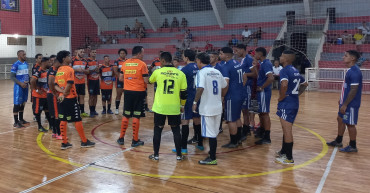 Foto 23: Cerimônia de abertura do Campeonato Municipal de Futsal Livre