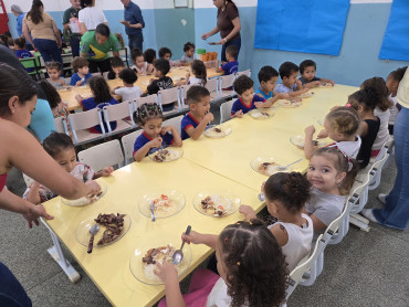Foto 68: Semana da Criança tem cardápio especial e churrasco nas Escolas e Creches municipais de Quatá