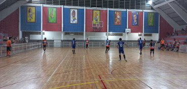 Foto 9: Cerimônia de abertura do Campeonato Municipal de Futsal Livre