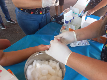 Foto 55: Festa do Trabalhador conta com diversas ações e reúne centenas de pessoas