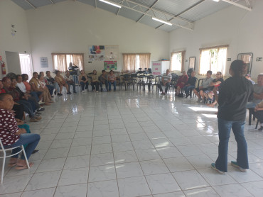 Foto 57: Ação educativa em combate e Dengue e o Escorpião