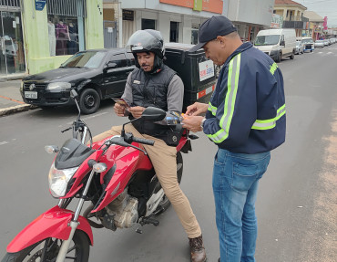 Foto 4: Maio Amarelo reforça conscientização e segurança no trânsito em Quatá