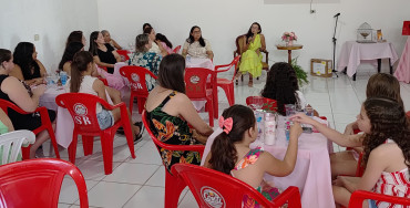 Foto 35: Bingo da Roça marca atividade em comemoração ao Dia Internacional da Mulher em Quatá