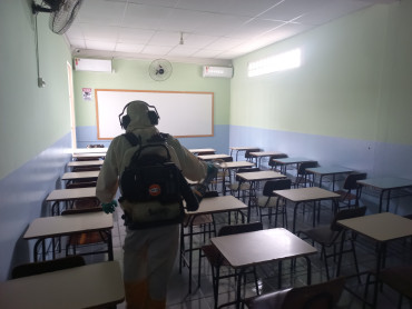 Foto 97: Preparativos para volta às aulas 