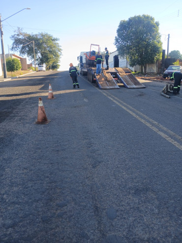Foto 18: Prefeitura de Quatá inicia recape na cidade