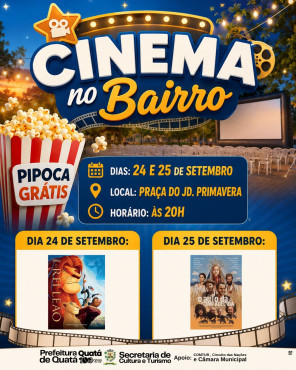 Foto 1: Cinema no Bairro