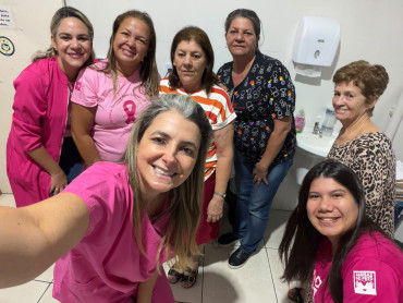 Foto 17: Outubro Rosa: ESFs de Quatá promovem ações de prevenção e cuidado com a saúde das mulheres