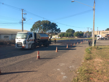 Foto 23: Prefeitura de Quatá inicia recape na cidade