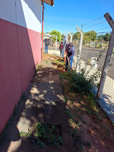 Foto 4: Resumo dos trabalhos realizados durante o mês de janeiro e início de fevereiro