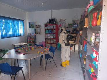 Foto 95: Preparativos para volta às aulas 