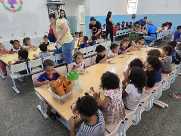 Foto 80: Semana da Criança tem cardápio especial e churrasco nas Escolas e Creches municipais de Quatá