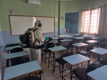 Foto 88: Preparativos para volta às aulas 