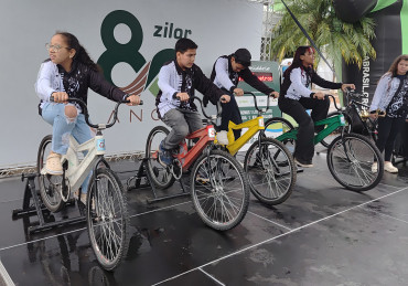 Foto 3: Ecobike reúne comunidade de Quatá e transforma pedaladas em solidariedade e impacto ambiental positivo